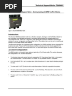 TSN04001 - Technical Support Notice - Communicating With BR20 Via Trio K-Series V02