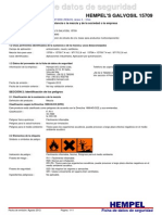 Ficha de Seguridad (1° Mano)