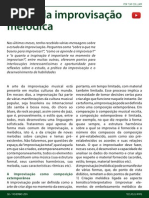 A Arte Da Improvisacao