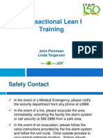 Transactional Lean I Training
