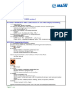 Safety Data Sheet Dated 27/11/2012, Version 1