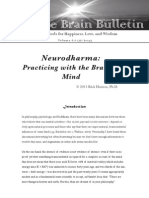 The Wise Brain Bulletin: Neurodharma
