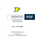 Hispania Nova, Nº 8, 2008 - 1807-1814. Península Ibérica y Colonias Americanas
