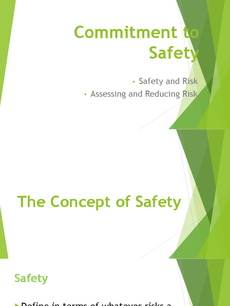 Group 3-Commitment To Safetyie3a PDF | PDF | Risk | Nuclear Power