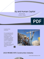 Diversity & Human Capital