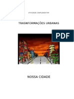 Transformaç Eos Urbanas - Atividade Complementa