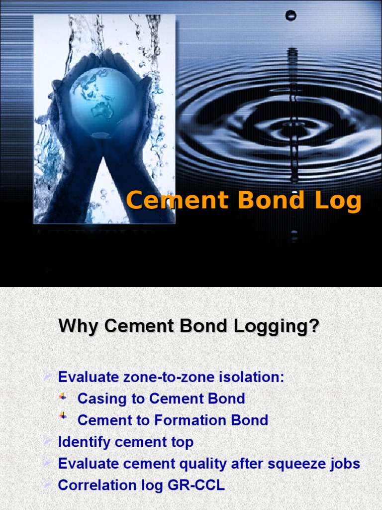 10- Log Cement Bond | Casing (Borehole) | Applied And Interdisciplinary
