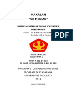 Tugas Statistika Pendidikan Uji Median 11