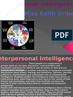 Understanding Interpersonal Intelligence