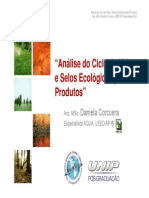 Análise Do Ciclo de Vida e Selo Ecológicos Para Produtos - 2011 FEV