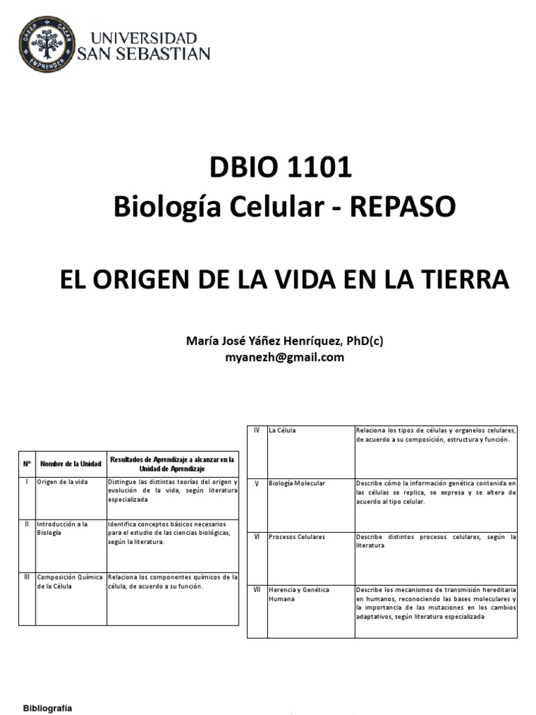 Teorías sobre el origen de la vida | PDF | Seleccion natural | Evolución