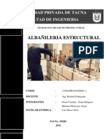 Albañileria Estructural - Final