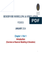 UTP - Reservoir Modelling & Simulation Course CH 1-Part 1 - Jan 15