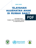 Buku Saku Pelayanan Kesehatan Anak Di RS