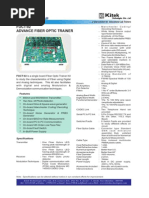 Foct 2 Advanced Fiber Optics Trainer