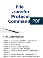 Vincent Wilson Globaleye FTP Commands