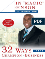 32 Ways To Be A Champion in Business by Earvin "Magic" Johnson - Excerpt