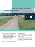 Road Pavements of Cement Concrete