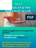 S3 - Panggilan Dan Visi Kerajaan Allah