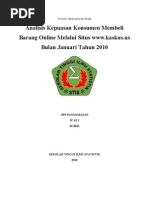 Download Analisis Kepuasan Konsumen Membeli Barang Online Melalui Situs wwwkaskusus Bulan Januari 2010 by gpzpunkx SN25489999 doc pdf