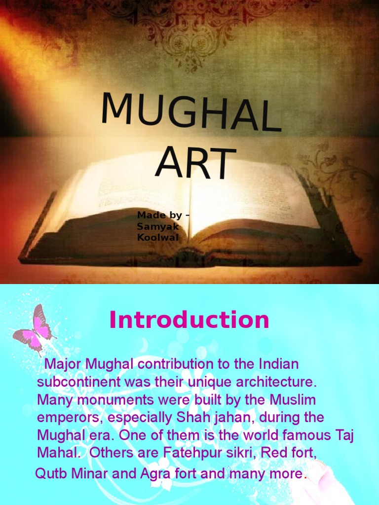 Mughal Art Presentation | PDF | Mughal Empire | Timurid Dynasty