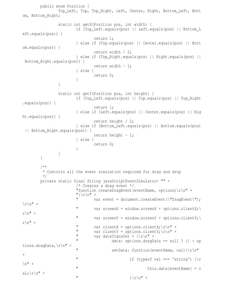 JavaScript Drag and Drop Simulation | PDF | System Software | Computer ...