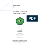 Diagnosis Komunitas PKM Lempake Mei-Jul 2014