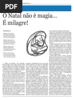 O Natal não é magia...