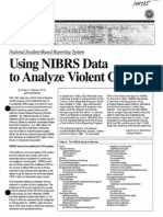 NIBRS Data To Analyze Crime