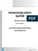 Immersed Boundary Training Slides OFW7