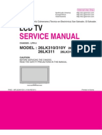LG 26LK310 (Chassis LP91J) Manual de Servicio LCD