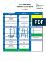 Draft Programme STO 2nd Module