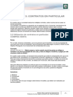 Lectura 3 - Contratos en Particular