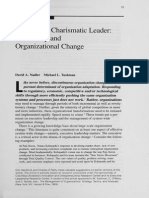 Beyond The Charismatic Leader - Leadership and Organizational Change PDF