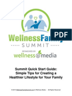 Wellness Family Summit Quick Start Guide