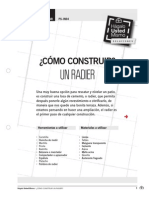  Construir Radier