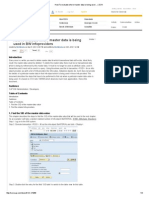 HowTo Evaluate Where Master Data Is Being Used PDF
