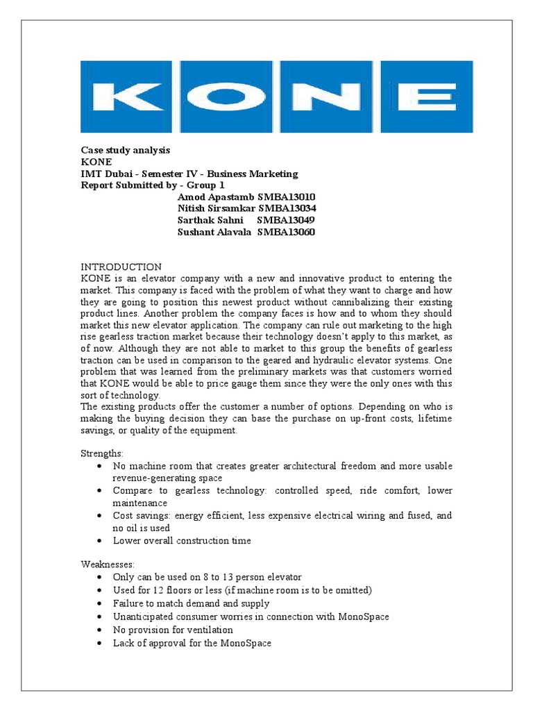 Kone case study value proposition 07 image