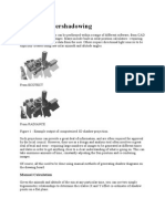 Shading: Overshadowing: Manual Calculation