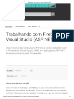 Trabalhando Com Firebird No Visual Studio (ASP