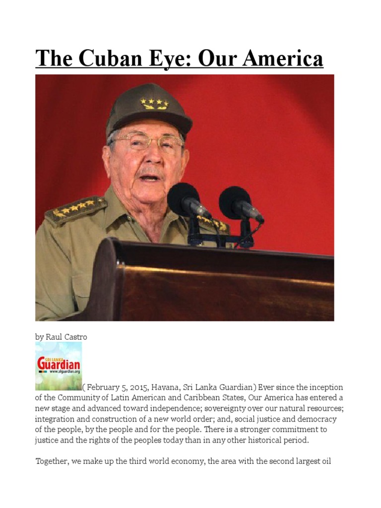 The Future of Latin America and Caribbean | PDF | Cuba | Poverty