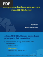 C-tree Configurando Protheus