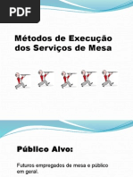 Tipos de Serviços