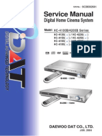 Diagrama de Teatro en Casa Daewoo HC-4230