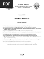 Caderno Questoes Perito Criminal 2003 SP