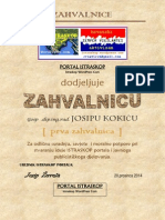 Zahvalnica J K