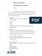 Departamentos de Guatemala Terminado Completo