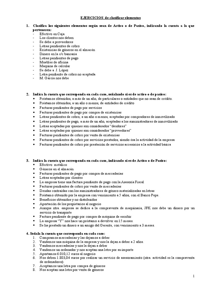 Ej. 1.2 Clasificacion | PDF | Euro Bancos