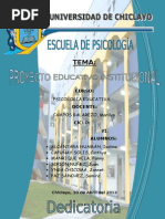 Proyecto Educativo Institucional