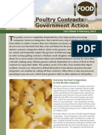 Abusive Poultry Contracts Require Government Action - 2015 Edition